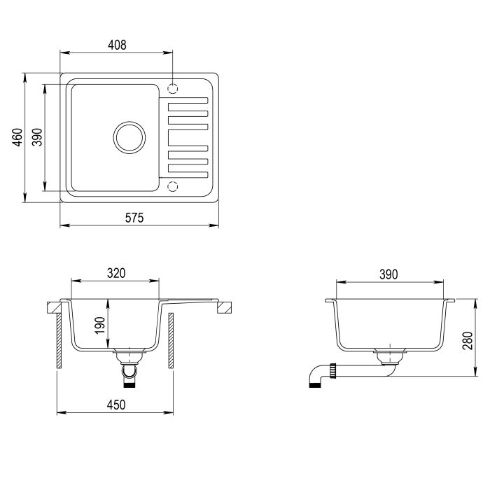 Helika Notus SQ102 Light grey 221 | № 7385 | 575 x 460 мм