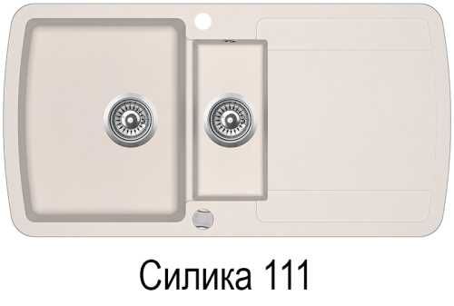 Гранитная мойка Aquasanita Lira SQL 151 AW