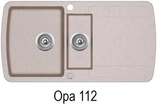 Гранитная мойка Aquasanita Lira SQL 151 AW