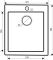 Helika Aquasanita Simplex SQS100 Beige 110 | № 3345 | 425 x 500 мм