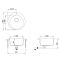 AQUASANITA Clarus SR100 Cerrus 120 | № 7386 | Ø505 мм