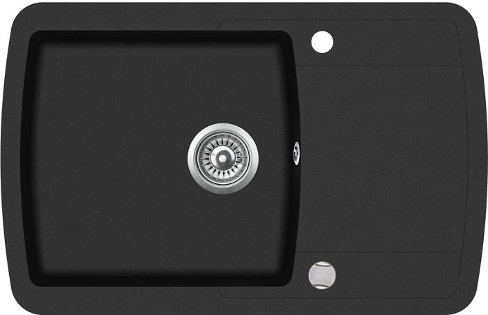 Aquasanita Lira SQL101 Black metallic 601 | № 5574 | 780 x 500 мм