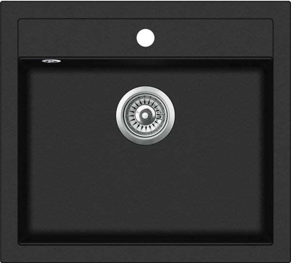 HELIKA Quadro SQQ100 Black metallic 601 | № 3490 | 565 x 510 мм