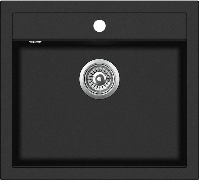 HELIKA Quadro SQQ100 Black metallic 601 | № 3490 | 565 x 510 мм